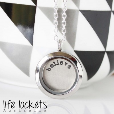 Believe Plate - 2.5cm